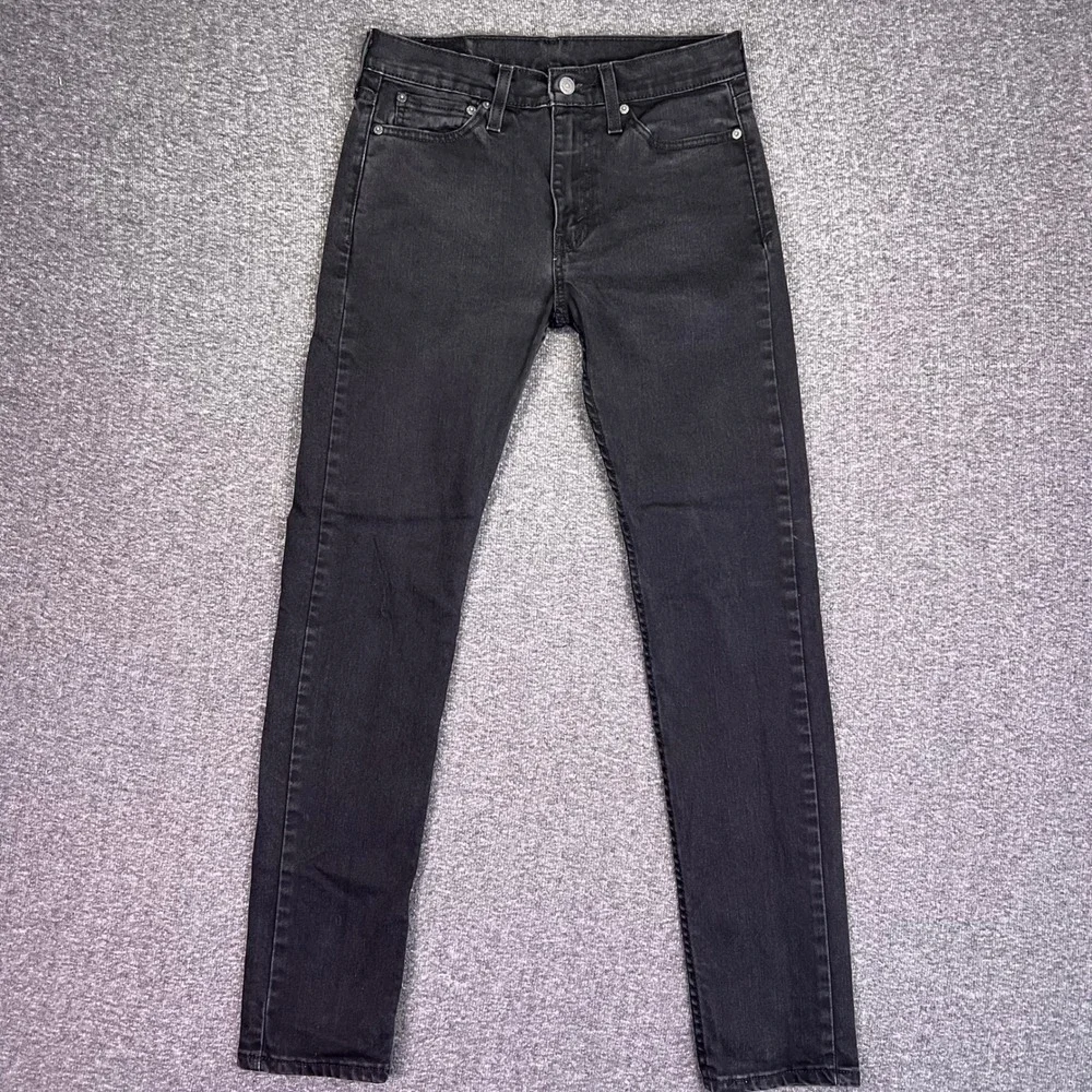 Levis 510 Jeans Mens‎ 29x32 Black Skinny Casual Punk Stretch Denim Pants Grunge